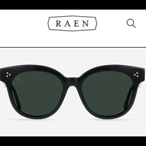 Raen Nikol Black Polarized Sunglasses